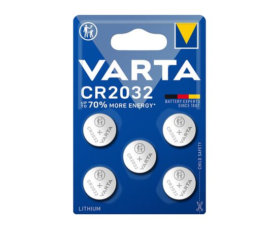 Батарейка Varta CR 2032 Lithium * 5 (06032101415)