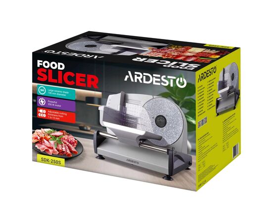Ломтерезка Ardesto SDK-250S, изображение 10 Ломтерезка Ardesto SDK-250S, изображение 10