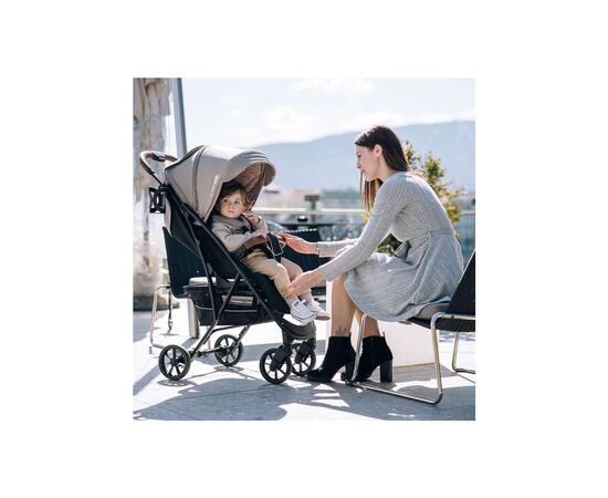 Коляска FreeON LUX Premium Beige-Black (44701), изображение 2