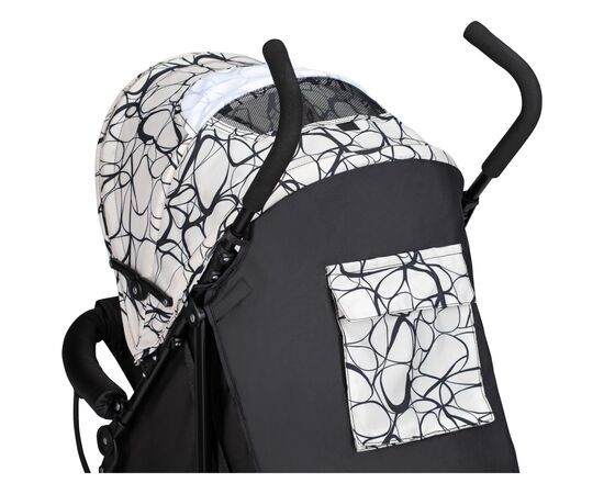Коляска FreeON Simple Black-White (48549), изображение 6 Коляска FreeON Simple Black-White (48549), изображение 6