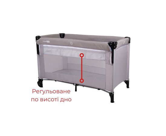 Детский манеж FreeON Bedside со вторым ярусом Grey (39968), изображение 5 Детский манеж FreeON Bedside со вторым ярусом Grey (39968), изображение 5