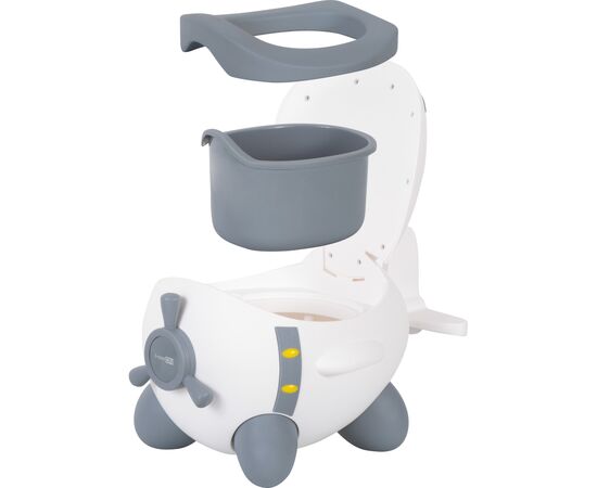 Горшок FreeON Plane White-Grey (42318), изображение 3 Горшок FreeON Plane White-Grey (42318), изображение 3
