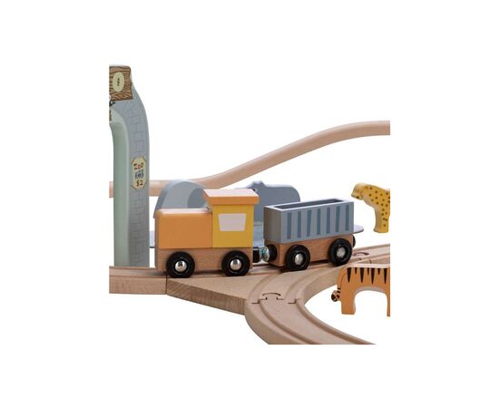 Залізниця FreeON дерев`яна з вагонами (80630), зображення 5 Залізниця FreeON дерев`яна з вагонами (80630), зображення 5