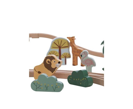 Залізниця FreeON дерев`яна з вагонами (80630), зображення 6 Залізниця FreeON дерев`яна з вагонами (80630), зображення 6