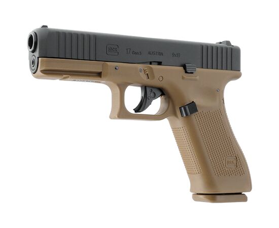 Пневматический пистолет Umarex Glock 17 Gen5 Blowback Coyote (5.8470), изображение 2 Пневматический пистолет Umarex Glock 17 Gen5 Blowback Coyote (5.8470), изображение 2
