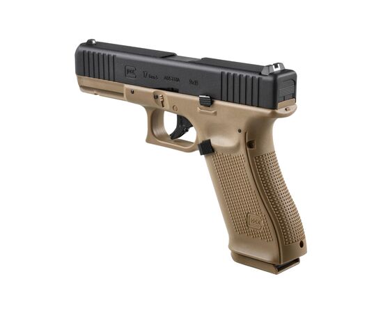 Пневматический пистолет Umarex Glock 17 Gen5 Blowback Coyote (5.8470), изображение 5 Пневматический пистолет Umarex Glock 17 Gen5 Blowback Coyote (5.8470), изображение 5