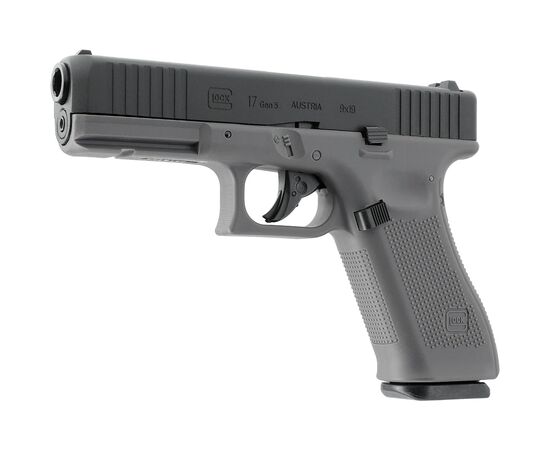 Пневматический пистолет Umarex Glock 17 Gen5 Blowback Grey (5.8472), изображение 2 Пневматический пистолет Umarex Glock 17 Gen5 Blowback Grey (5.8472), изображение 2