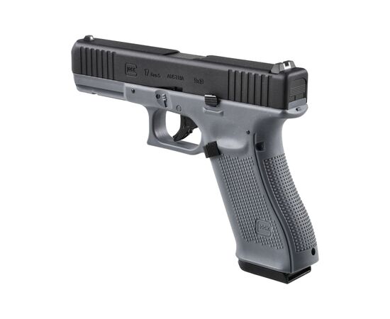 Пневматический пистолет Umarex Glock 17 Gen5 Blowback Grey (5.8472), изображение 5 Пневматический пистолет Umarex Glock 17 Gen5 Blowback Grey (5.8472), изображение 5