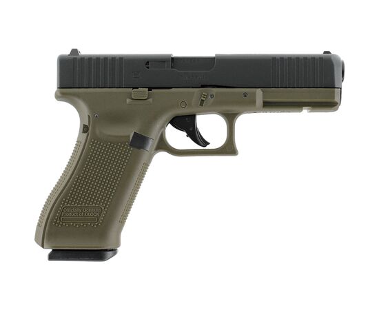 Пневматический пистолет Umarex Glock 17 Gen5 Blowback Green (5.8471), изображение 3 Пневматический пистолет Umarex Glock 17 Gen5 Blowback Green (5.8471), изображение 3
