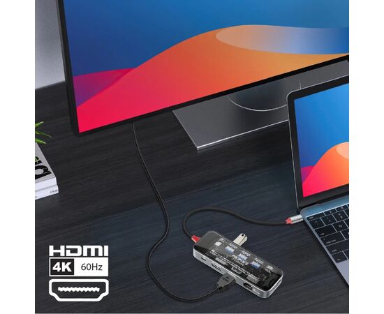 Концентратор Promate USB Hub 11 ports transhub-pro (transhub-pro), изображение 4 Концентратор Promate USB Hub 11 ports transhub-pro (transhub-pro), изображение 4