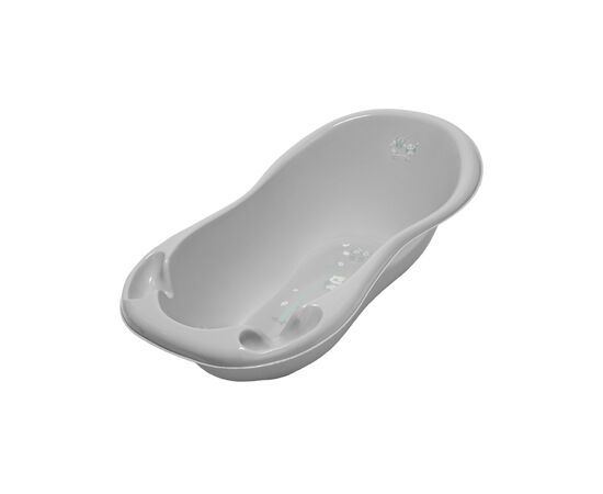 Ванночка Tega Baby LUX OWLS зі зливом 102 см grey (SO-005 ODPLYW-106)