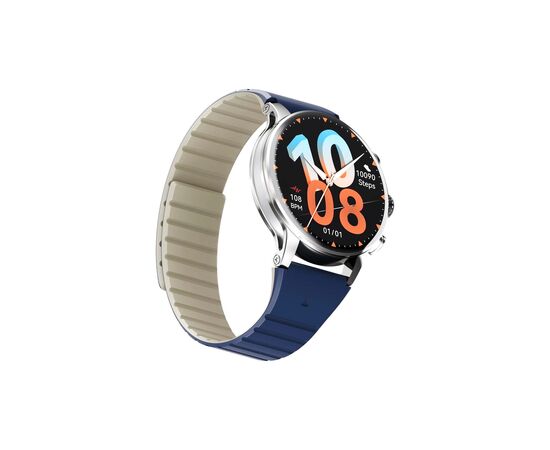 Смарт-часы iMiki Holo Ultra Silver Magnetic Strap (ESW-HOLO Ultra-S), изображение 3 Смарт-часы iMiki Holo Ultra Silver Magnetic Strap (ESW-HOLO Ultra-S), изображение 3