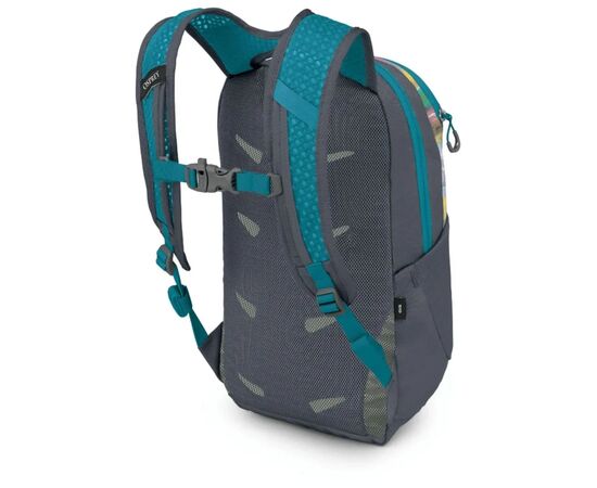 Рюкзак туристический Osprey Daylite Jr euphoria rainbow print/tungsten - O/S - зелений/сірий (009.3896), изображение 2 Рюкзак туристический Osprey Daylite Jr euphoria rainbow print/tungsten - O/S - зелений/сірий (009.3896), изображение 2