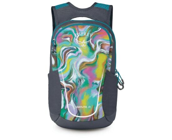 Рюкзак туристический Osprey Daylite Jr euphoria rainbow print/tungsten - O/S - зелений/сірий (009.3896), изображение 3 Рюкзак туристический Osprey Daylite Jr euphoria rainbow print/tungsten - O/S - зелений/сірий (009.3896), изображение 3