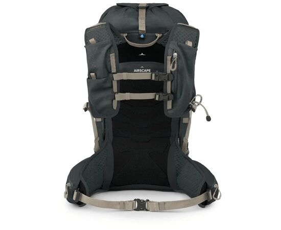 Рюкзак туристический Osprey Tempest Velocity 30 dark charcoal/chiru tan - WXS/S - чорний (009.3550), изображение 2 Рюкзак туристический Osprey Tempest Velocity 30 dark charcoal/chiru tan - WXS/S - чорний (009.3550), изображение 2