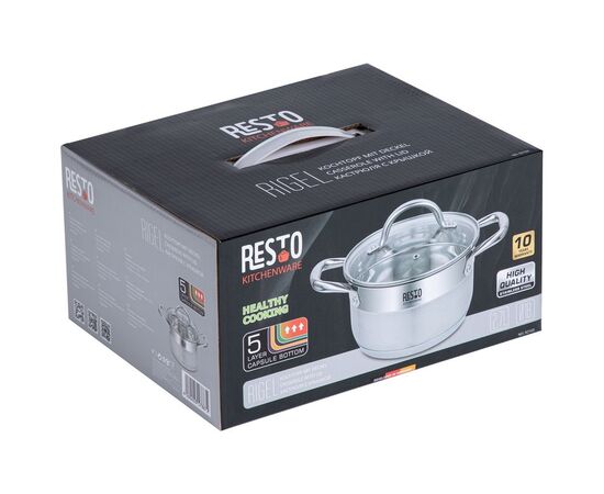 Кастрюля Resto Rigel 18 см 2.7 л (92103), изображение 12 Кастрюля Resto Rigel 18 см 2.7 л (92103), изображение 12