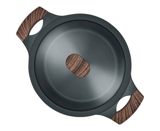 Кастрюля Resto Ran чорна 24 см 4,2 л (93903), изображение 4 Кастрюля Resto Ran чорна 24 см 4,2 л (93903), изображение 4