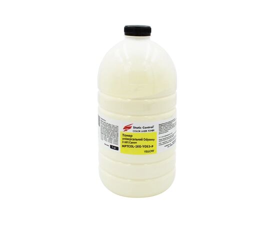 Тонер HP/Canon MPTCOL OS3 1 кг yellow (фасовка) Static Control (MPTCOL-1KG-YOS3-P)
