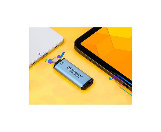 Накопитель SSD USB Type-C 2TB ESD300 Transcend (TS2TESD300C), изображение 9 Накопитель SSD USB Type-C 2TB ESD300 Transcend (TS2TESD300C), изображение 9