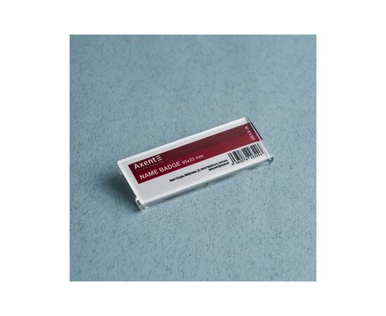 Бейдж Axent акриловый на магните 4513 (65х22 мм) (4513-A)
