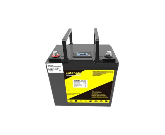 Батарея LiFePo4 Liitokala LiFePO4 12V-60Ah LCD (12V60Ah LiFePO4 LCD), изображение 3 Батарея LiFePo4 Liitokala LiFePO4 12V-60Ah LCD (12V60Ah LiFePO4 LCD), изображение 3