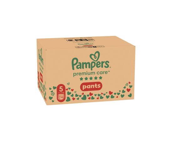 Подгузники Pampers Premium Care Pants Junior Розмір 5 (12-17 кг) 102 шт (8700216829380), изображение 2 Подгузники Pampers Premium Care Pants Junior Розмір 5 (12-17 кг) 102 шт (8700216829380), изображение 2