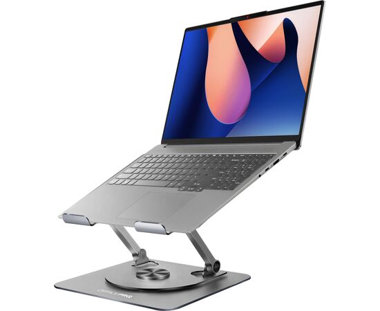 Подставка для ноутбука OfficePro LS799G Aluminum alloy Gray (LS799G), изображение 2 Подставка для ноутбука OfficePro LS799G Aluminum alloy Gray (LS799G), изображение 2