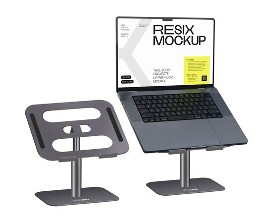 Подставка для ноутбука OfficePro LS956G Aluminum alloy Gray (LS956G), изображение 4 Подставка для ноутбука OfficePro LS956G Aluminum alloy Gray (LS956G), изображение 4