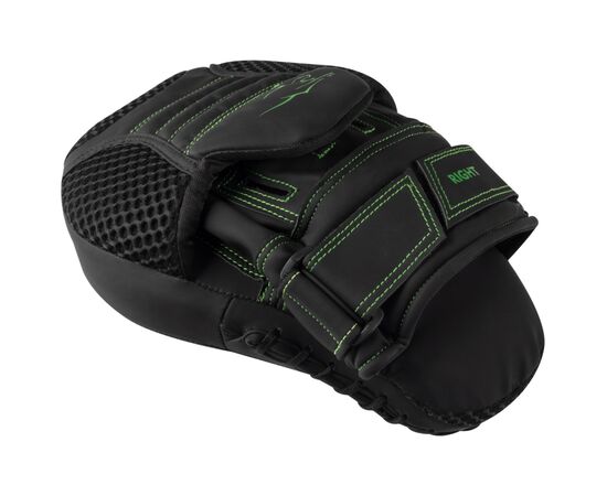 Лапы боксерские PowerPlay 3044 Pro Carbon Ultra Series Чорно-Зелені (PP_3044_Bl/Green), изображение 4 Лапы боксерские PowerPlay 3044 Pro Carbon Ultra Series Чорно-Зелені (PP_3044_Bl/Green), изображение 4