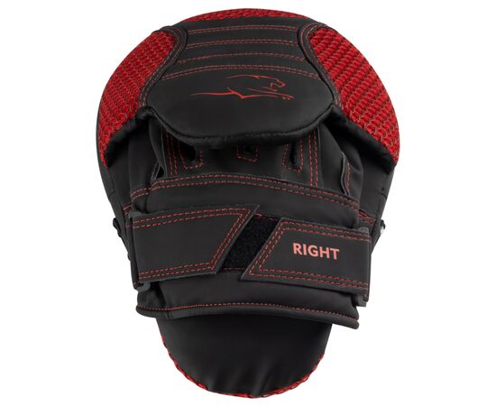 Лапы боксерские PowerPlay 3044 Pro Carbon Ultra Series Чорно-Червоні (PP_3044_Bl/Red), изображение 3 Лапы боксерские PowerPlay 3044 Pro Carbon Ultra Series Чорно-Червоні (PP_3044_Bl/Red), изображение 3