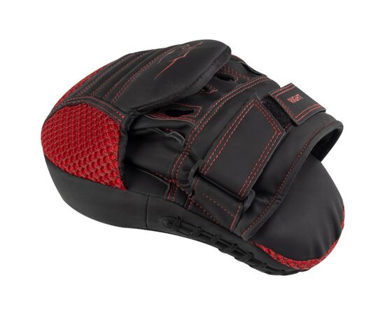 Лапы боксерские PowerPlay 3044 Pro Carbon Ultra Series Чорно-Червоні (PP_3044_Bl/Red), изображение 4 Лапы боксерские PowerPlay 3044 Pro Carbon Ultra Series Чорно-Червоні (PP_3044_Bl/Red), изображение 4