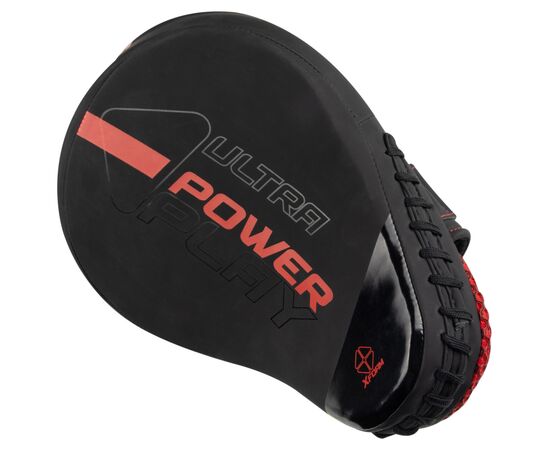 Лапы боксерские PowerPlay 3044 Pro Carbon Ultra Series Чорно-Червоні (PP_3044_Bl/Red), изображение 5 Лапы боксерские PowerPlay 3044 Pro Carbon Ultra Series Чорно-Червоні (PP_3044_Bl/Red), изображение 5