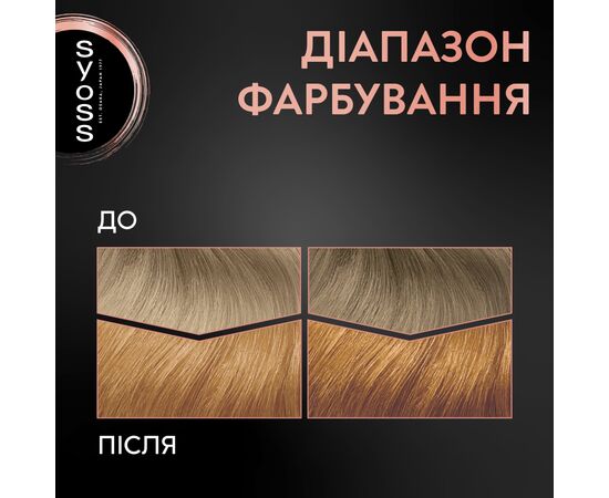 Краска для волос Syoss 8-7 Карамельный блонд 115 мл (9000100633260), изображение 6 Краска для волос Syoss 8-7 Карамельный блонд 115 мл (9000100633260), изображение 6