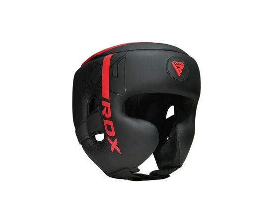 Боксерский шлем RDX F6 KARA Matte Red XL (HGR-F6MR-XL), изображение 2 Боксерский шлем RDX F6 KARA Matte Red XL (HGR-F6MR-XL), изображение 2