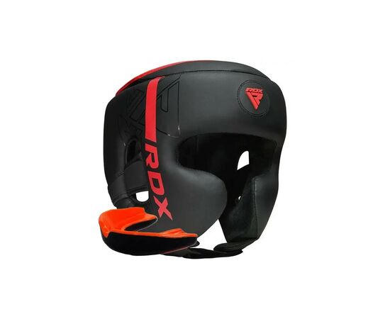 Боксерский шлем RDX F6 KARA Matte Red XL (HGR-F6MR-XL)