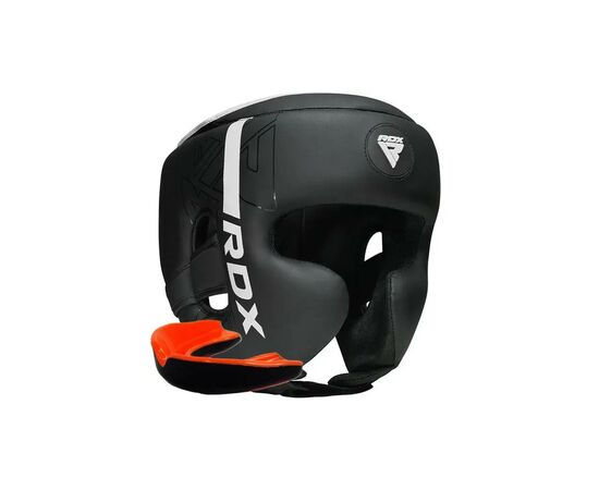 Боксерський шолом RDX F6 KARA Matte White L (HGR-F6MW-L)