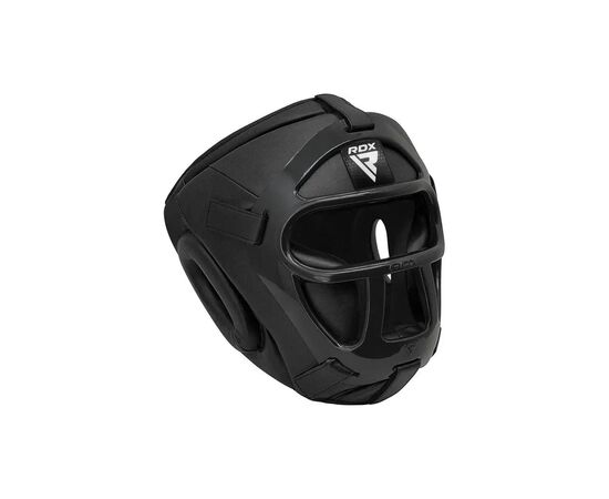 Боксерский шлем RDX T1 Grill Full Black M (HGR-T1FB-M), изображение 3 Боксерский шлем RDX T1 Grill Full Black M (HGR-T1FB-M), изображение 3