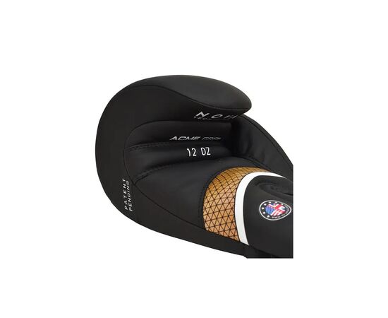 Боксерские перчатки RDX Aura Plus T-17 Black Golden 12 унцій (BGR-T17BGL-12OZ+), изображение 5 Боксерские перчатки RDX Aura Plus T-17 Black Golden 12 унцій (BGR-T17BGL-12OZ+), изображение 5