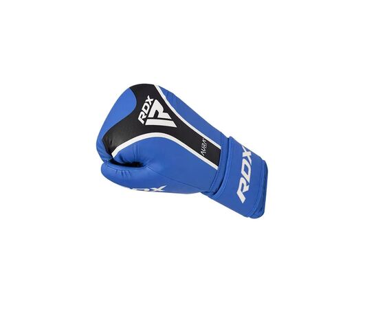 Боксерские перчатки RDX Aura Plus T-17 Blue/Black 14 унцій (BGR-T17UB-14OZ+), изображение 3 Боксерские перчатки RDX Aura Plus T-17 Blue/Black 14 унцій (BGR-T17UB-14OZ+), изображение 3