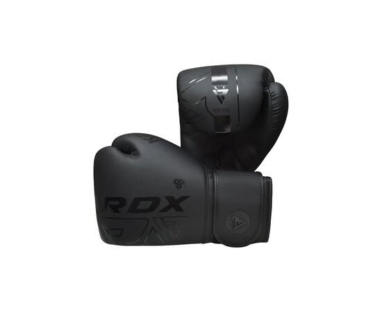 Боксерские перчатки RDX F6 Kara Matte Black 14 унцій (BGR-F6MB-14OZ), изображение 3 Боксерские перчатки RDX F6 Kara Matte Black 14 унцій (BGR-F6MB-14OZ), изображение 3