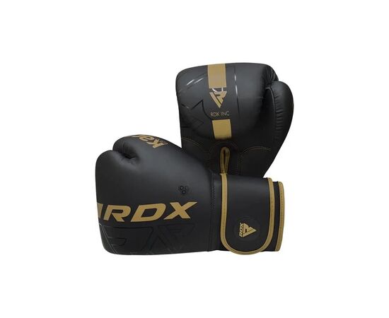 Боксерские перчатки RDX F6 Kara Matte Golden 16 унцій (BGR-F6MGL-16OZ), изображение 3 Боксерские перчатки RDX F6 Kara Matte Golden 16 унцій (BGR-F6MGL-16OZ), изображение 3