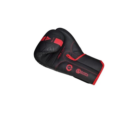 Боксерские перчатки RDX F6 Kara Matte Red 10 унцій (BGR-F6MR-10OZ), изображение 8 Боксерские перчатки RDX F6 Kara Matte Red 10 унцій (BGR-F6MR-10OZ), изображение 8