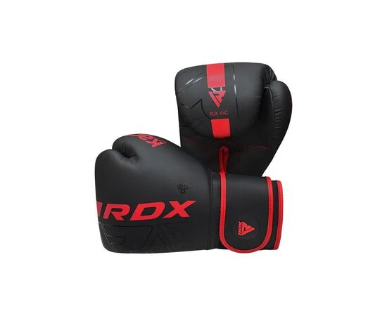 Боксерские перчатки RDX F6 Kara Matte Red 12 унцій (BGR-F6MR-12OZ), изображение 3 Боксерские перчатки RDX F6 Kara Matte Red 12 унцій (BGR-F6MR-12OZ), изображение 3