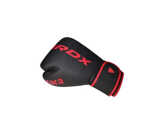 Боксерские перчатки RDX F6 Kara Matte Red 12 унцій (BGR-F6MR-12OZ), изображение 6 Боксерские перчатки RDX F6 Kara Matte Red 12 унцій (BGR-F6MR-12OZ), изображение 6