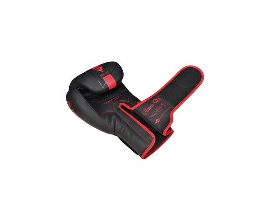 Боксерские перчатки RDX F6 Kara Matte Red 14 унцій (BGR-F6MR-14OZ), изображение 5 Боксерские перчатки RDX F6 Kara Matte Red 14 унцій (BGR-F6MR-14OZ), изображение 5