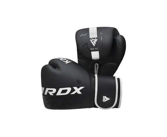 Боксерские перчатки RDX F6 Kara Matte White 12 унцій (BGR-F6MW-12OZ), изображение 3 Боксерские перчатки RDX F6 Kara Matte White 12 унцій (BGR-F6MW-12OZ), изображение 3