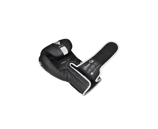 Боксерские перчатки RDX F6 Kara Matte White 12 унцій (BGR-F6MW-12OZ), изображение 5 Боксерские перчатки RDX F6 Kara Matte White 12 унцій (BGR-F6MW-12OZ), изображение 5