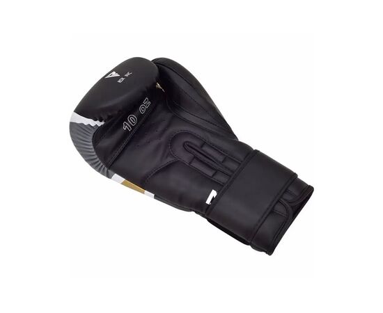 Боксерские перчатки RDX F7 Ego Black Golden 14 унцій (BGR-F7BGL-14oz), изображение 5 Боксерские перчатки RDX F7 Ego Black Golden 14 унцій (BGR-F7BGL-14oz), изображение 5