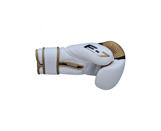 Боксерские перчатки RDX F7 Ego Golden 14 унцій (BGR-F7GL-14oz), изображение 7 Боксерские перчатки RDX F7 Ego Golden 14 унцій (BGR-F7GL-14oz), изображение 7