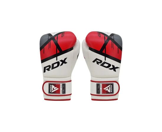 Боксерские перчатки RDX F7 Ego Red 10 унцій (BGR-F7R-10oz), изображение 2 Боксерские перчатки RDX F7 Ego Red 10 унцій (BGR-F7R-10oz), изображение 2